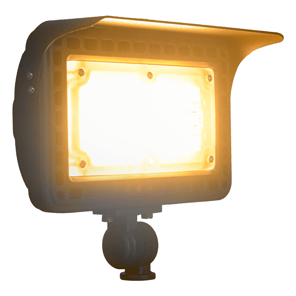 FLA40 Aluminum 40W Outdoor LED Low Voltage Landscape Lighting Flood Light - Kings Outdoor Lighting