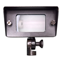 Outdoor Landscape Lighting LED 12V Low Voltage FPB01 4x/8x/12x Package Brass Rectangular LED Directional Floodlight Adjustable Lighting 12V Low Voltage 3W 3000K Bulb
