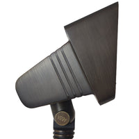 Outdoor Landscape Lighting LED 12V Low Voltage FPB05 Cast Brass Rectangular LED 12V Low Voltage Directional Floodlight Adjustable Landscape Lighting