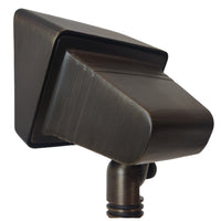 Outdoor Landscape Lighting LED 12V Low Voltage FPB05 4x/8x/12x Package Cast Brass Rectangular LED 12V Low Voltage Directional Flood Light Adjustable Landscape Lighting with 5W 3000K Bulb