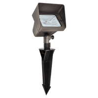 FPB05 4x/8x/12x Package Cast Brass Rectangular LED Directional Flood Light Adjustable Landscape Lighting 5W 3000K Bulb