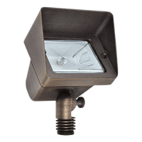 FPB05 Cast Brass Rectangular LED Directional Flood Light Adjustable Landscape Lighting