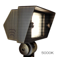 FPBCC04 Cast Brass 3CCT Adjustable 2W-7W Rectangular Built-In LED Flood Light Low Voltage Fixture