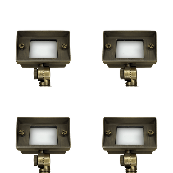 FPB02 Brass Rectangular Built-in Adjustable 2W-7W LED Flood Light