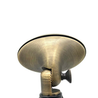 FLBP04 Tulay Antique Brass Oval Flood Light Low Voltage Landscape Lighting