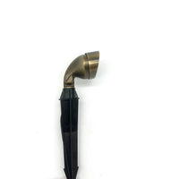 FLBP04 Tulay Antique Brass Oval Flood Light Low Voltage Landscape Lighting