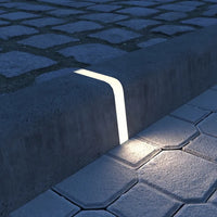 CRG34 4x/8x/12x 3.9″x 1.37″ x 7.8″ Paver Well Light - Heavy Duty Cast Aluminum, IP65 3.5W 3000K AC/DC 12V Low Voltage COB