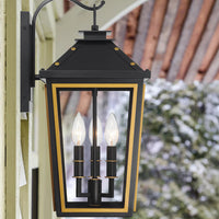 Hawkins 3 Light Outdoor Sconce 9.5