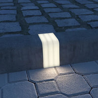 CRG34 4x/8x/12x 3.9″x 1.37″ x 7.8″ Paver Well Light - Heavy Duty Cast Aluminum, IP65 3.5W 3000K AC/DC 12V Low Voltage COB