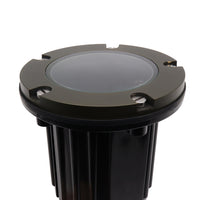 IGL16B MR16 PVC and Solid Brass In-Ground Well Light Low Voltage Landscape Lighting