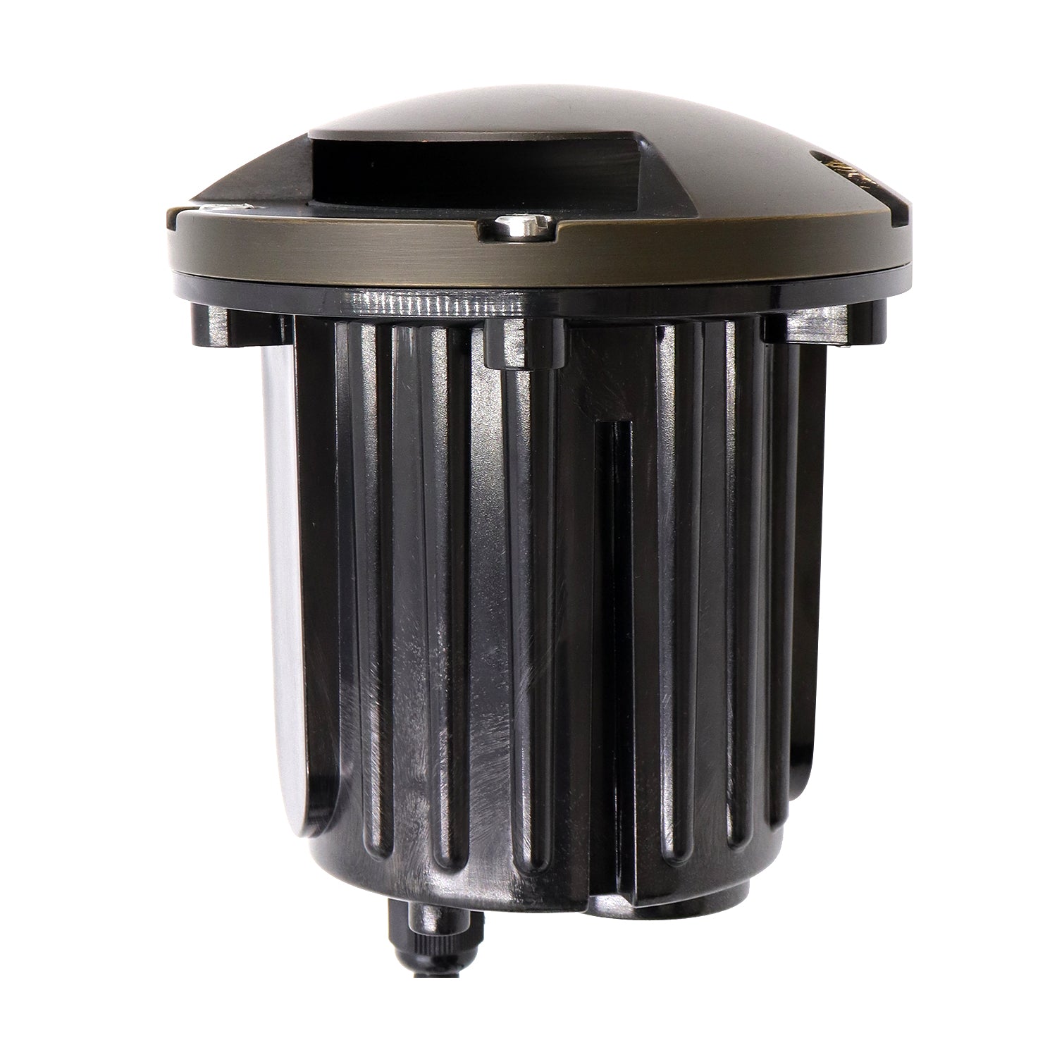 IGL20B MR16 PVC and Solid Brass Mono-Directional In-Ground Well Light Low Voltage Landscape Lighting