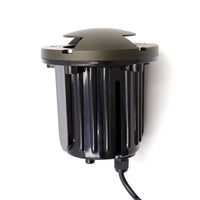 IGL21B MR16 PVC and Solid Brass Bi-Directional In-Ground Well Light Low Voltage Landscape Lighting