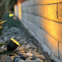 FLBP03 Tulay Black Oval Flood Light Low Voltage Outdoor Lighting