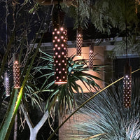 Outdoor Landscape Lighting LED 12V Low Voltage HLBP01 Stelvio Black Cast Brass Hanging Pendant Light Low Voltage Outdoor Lighting
