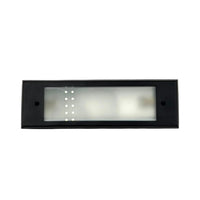 STBP11 Tulay Cast Brass Step Light Frosted Lens Low Voltage Outdoor Lighting