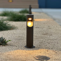 Boyd Brass Bollard Low Voltage Driveway Light Outdoor Landscape Lighting