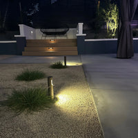 Boyd Brass Bollard Low Voltage Driveway Light Outdoor Landscape Lighting