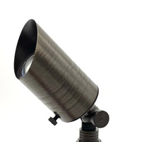 SPBP03 Rein Brown Brass MR8 Spot Light Low Voltage Outdoor Lighting