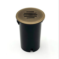 UNBP02 Stelvio Cast Brass In-Ground Well Light Low Voltage Landscape Lighting