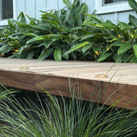 UNBP04 Stel-Path Antique Brass In-Ground Well Light Low Voltage Outdoor Lighting