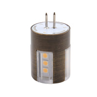 G4 2W/3W/4W 2700K/3000K Brass Bi Pin LED 12V Bulb Energy Efficient Light IP65 Waterproof (LL4B)