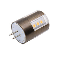 G4 2W/3W/4W 2700K/3000K Brass Bi Pin LED 12V Bulb Energy Efficient Light IP65 Waterproof (LL4B)