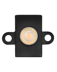 Brilliance Mini Beam with Stake and Shield Brass Low Voltage Directional LED Light IP68 Waterproof