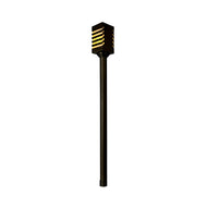 PLB24 Cast Brass Path and Area Light LED 12V Low Voltage Pathway Outdoor Lighting Landscape Fixture G4 Socket - None