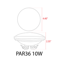 Outdoor Landscape Lighting LED 12V Low Voltage PAR36 10W 160° 850LM AR111 G53 LED 12V Low Voltage Bulbs Waterproof Landscape Floodlight