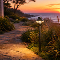 Outdoor Landscape Lighting LED 12V Low Voltage PLB01 G4 Snub 12V Low Voltage Heavy Duty Cast Brass Outdoor LED Pathway Light G4 Socket