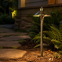 PLB03 Brass LED 12V Low Voltage Pathway Lights Outdoor Landscape Lighting Fixtures G4 Socket