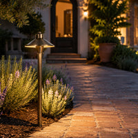 PLB03 Brass LED 12V Low Voltage Pathway Lights Outdoor Landscape Lighting Fixtures G4 Socket