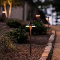 PLB03 Brass LED 12V Low Voltage Pathway Lights Outdoor Landscape Lighting Fixtures G4 Socket
