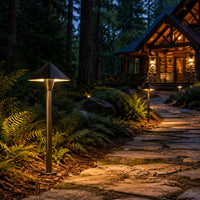 Accesorio de paisaje de iluminación exterior de vía de bajo voltaje LED de latón PLB11 