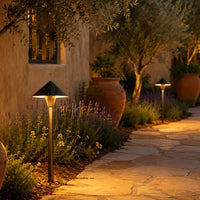 Accesorio de paisaje de iluminación exterior de vía de bajo voltaje LED de latón PLB11 