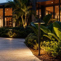 Accesorio de paisaje de iluminación exterior de vía de bajo voltaje LED de latón PLB11 