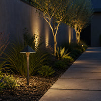 Accesorio de paisaje de iluminación exterior de vía de bajo voltaje LED de latón PLB11 