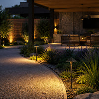 Accesorio de paisaje de iluminación exterior de vía de bajo voltaje LED de latón PLB11 