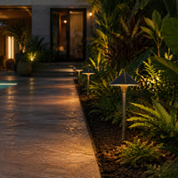 Accesorio de paisaje de iluminación exterior de vía de bajo voltaje LED de latón PLB11 