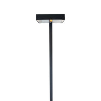 Outdoor Landscape Lighting LED 12V Low Voltage PLB20 Cast Brass Square Top LED 12V Low Voltage Pathway Outdoor Lighting Landscape Fixture