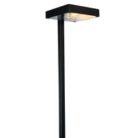Outdoor Landscape Lighting LED 12V Low Voltage PLB20 Cast Brass Square Top LED 12V Low Voltage Pathway Outdoor Lighting Landscape Fixture