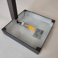 Outdoor Landscape Lighting LED 12V Low Voltage PLB20 Cast Brass Square Top LED 12V Low Voltage Pathway Outdoor Lighting Landscape Fixture