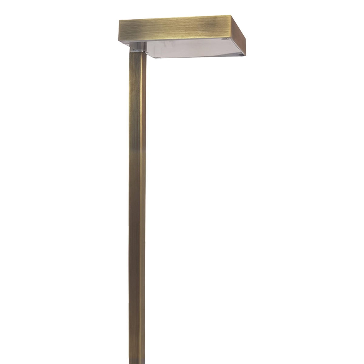 PLB20 Square Top Cast Brass LED Low Voltage Pathway Light – Kings ...