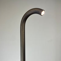 Outdoor Landscape Lighting LED 12V Low Voltage PLB21 4x/8x/12x Package Cast Brass 3W 3000K Warm White Integrated LED Cane Style Curved 12V Low Voltage Pathway Light