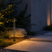 PLB23 Cast Brass Path and Area Light LED 12V Low Voltage Pathway Outdoor Lighting Landscape Fixture G4 Socket