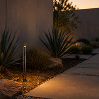 PLB23 Cast Brass Path and Area Light LED 12V Low Voltage Pathway Outdoor Lighting Landscape Fixture G4 Socket