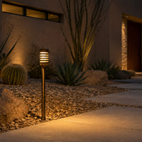 PLB24 Cast Brass Path and Area Light LED 12V Low Voltage Pathway Outdoor Lighting Landscape Fixture G4 Socket