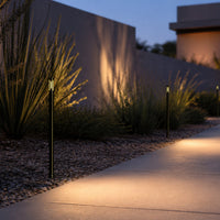 PLB25 Cast Brass Path and Area Light LED 12V Low Voltage Pathway Outdoor Lighting Landscape Fixture G4 Socket