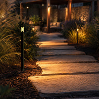 PLB25 Cast Brass Path and Area Light LED 12V Low Voltage Pathway Outdoor Lighting Landscape Fixture G4 Socket