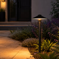 PLB26 Outdoor Garden Pathway Light | 12V Low Voltage Brass Path Light G4 Socket